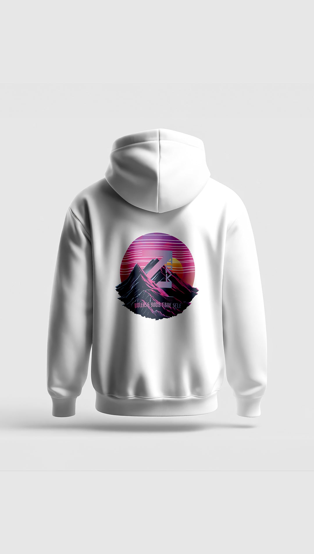 Hoodie "Neon Peaks" UYTS 